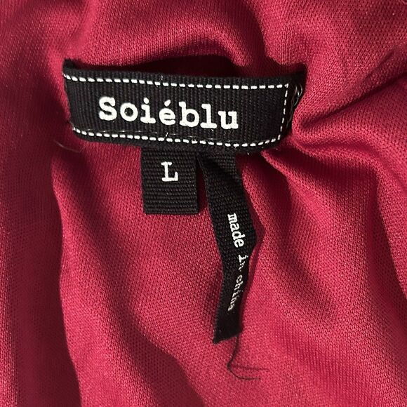 Soieblue Crimson Lace Maxi Dress Witchy Whimsigoth Gothic LARGE Sleeveless - Picture 10 of 12